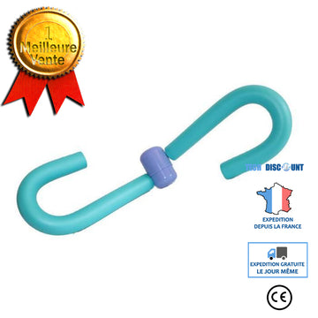 TD®  Exercices de cuisse fesse en PVC gymnastique à la maison Sports cuisse maître jambe Muscle bras poitrine t - Modèle: green